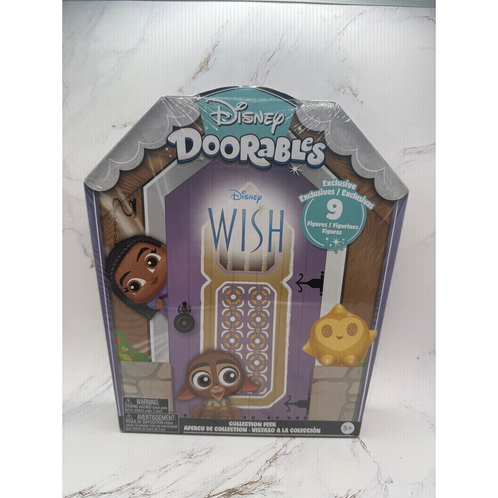 Disney Doorables Wish Collection Peek 9 Exclusive Figures Set 44749‎ New Sealed